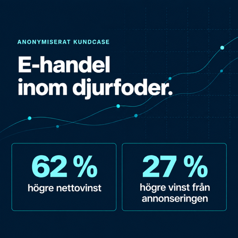 E-handel inom djurfoder. När siffrorna fick tala sanning